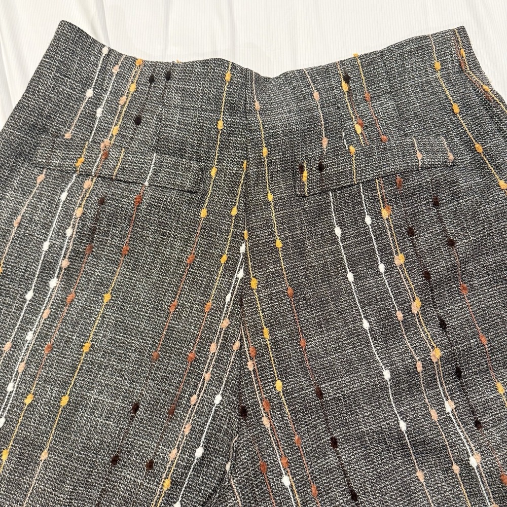 Eva Franco Anthropologie Striped Hepburn Pants Wide Leg High Rise Sz 12 - Picture 11 of 12
